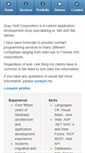 Mobile Screenshot of graywolfcorp.com